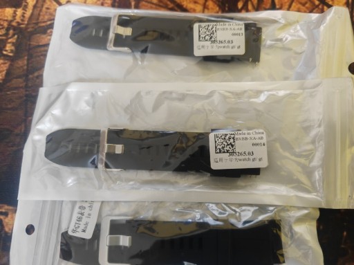 Zdjęcie oferty: Pasek silikonowy, gumowy czarny do zegarka smartwatch 22mm