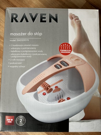 Zdjęcie oferty: Masażer do stóp Raven