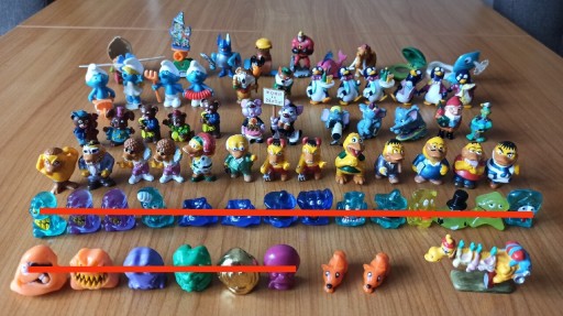 Zdjęcie oferty: Figurki kinder niespodzianka lata 90