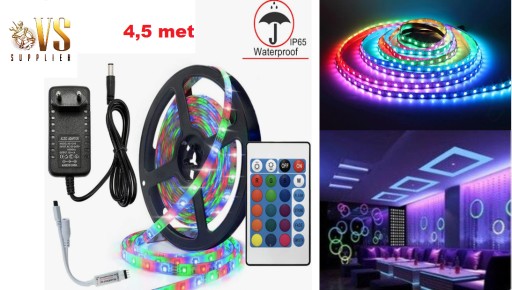 Zdjęcie oferty: Tasma LED 4,5 metrow RGB Zasilacz  PILOT