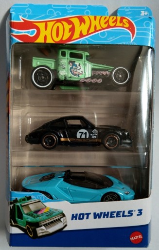 Zdjęcie oferty: Hot Wheels '71 Porsche 911 K5904 3 pak 2024 