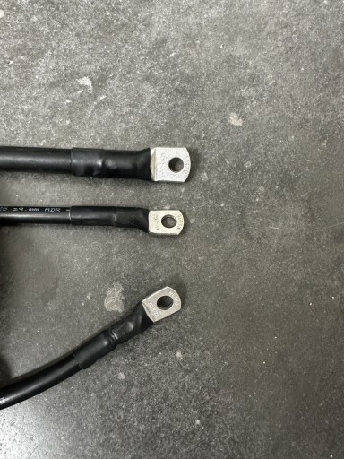 Zdjęcie oferty: Przewody kable pod wymiar, wraz z oczkami, różne grubości
