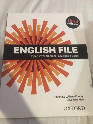 Zdjęcie oferty: English File Upper-intermediate Student’s Book 