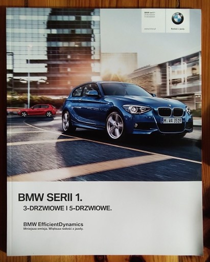 Zdjęcie oferty: BMW 1 F20 2012 prospekt polski GRUBY 3/5 dzrzwiowe