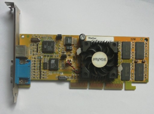 Zdjęcie oferty: Karta graficzna Winfast GeForce 2 MX 32MB AGP 2x 4