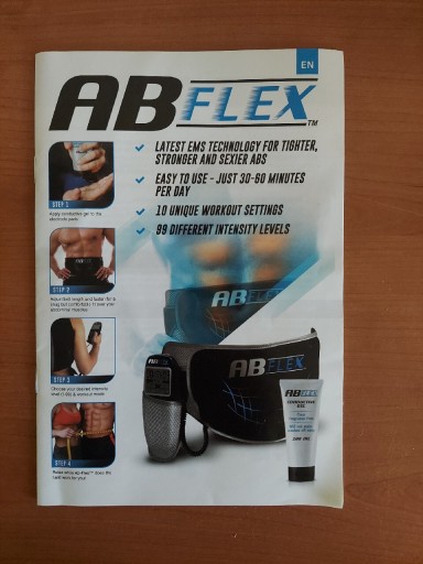 Zdjęcie oferty: Elektrostymulator mięśni AB Flex AB r. uniwersalny