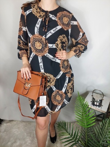 Zdjęcie oferty: Sukienka ola modna plus size 42-50 camel