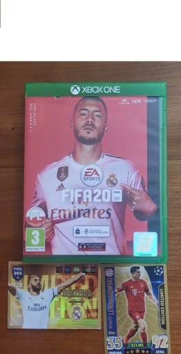 Zdjęcie oferty: Fifa 20 + gratis karty