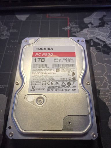 Zdjęcie oferty: Dysk Toshiba PC P300 1TB 7200rpm