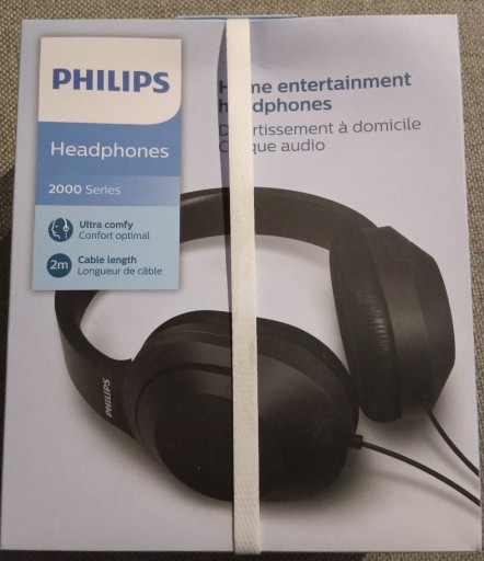 Zdjęcie oferty: Słuchawki nauszne Philips TAH2005BK/00