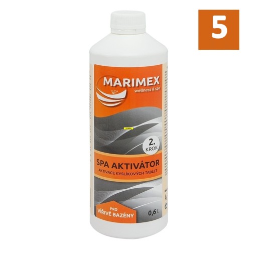 Zdjęcie oferty: Aktywator do tabletek 0,6 l do SPA Jacuzzi MARIMEX