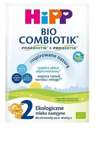 Zdjęcie oferty: Mleko następne Hipp 2 Bio Combiotik 27 g