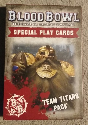 Zdjęcie oferty: Blood Bowl - Special Play Cards - Warhammer 
