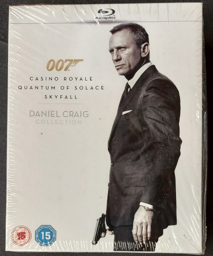 Zdjęcie oferty: JAMES BOND 007 DANIEL CRAIG kolekcja Blu-Ray Eng.