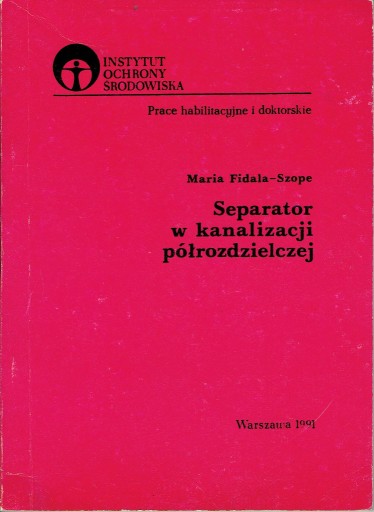 Zdjęcie oferty: Separator kanalizacji półrozdzielczej Fidala Szope