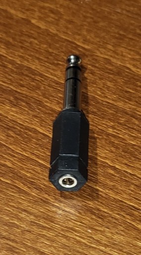 Zdjęcie oferty: Adapter Mini Jack 3,5mm Ż - Jack 6,3mm M stereo 