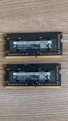 Zdjęcie oferty: Apple RAM 2x4GB 2400 MHz DDR4 CL17