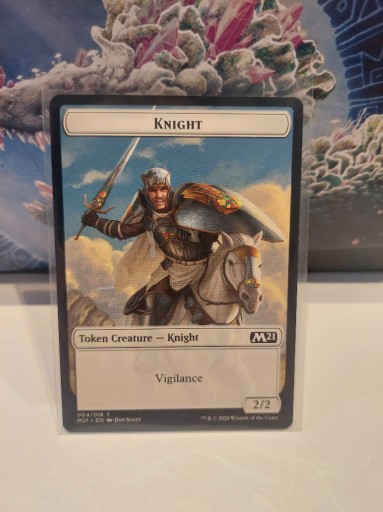 Zdjęcie oferty: MTG: 2x Token - Knight *M21*