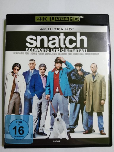 Zdjęcie oferty: PRZEKRĘT (SNATCH) Blu-ray w opakowaniu po 4K!!!!!!