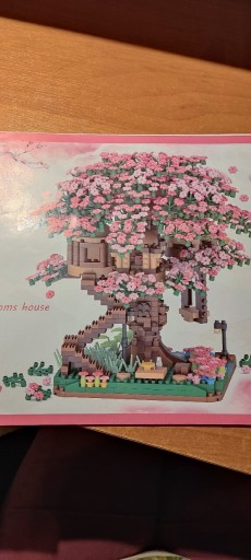 Zdjęcie oferty: Mini klocki, drzewo sakura, domek drzewie, bonsai