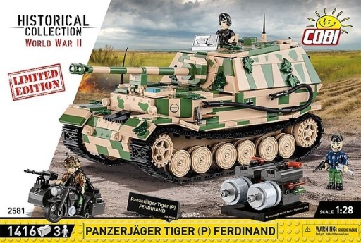 Zdjęcie oferty: COBI 2581 Panzerjäger Ferdinand - Limited Edition 