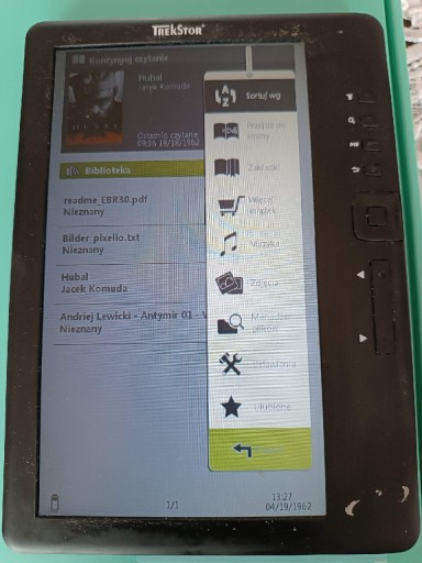 Zdjęcie oferty: Czytnik ebooków trekstor 2gb