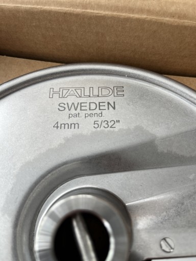 Zdjęcie oferty: Hallde 4mm 5/32"