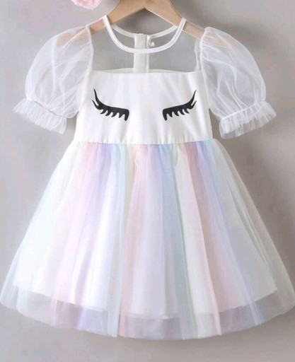 Zdjęcie oferty: Sukienka dla dziewczynki roz 110 ombre siateczka