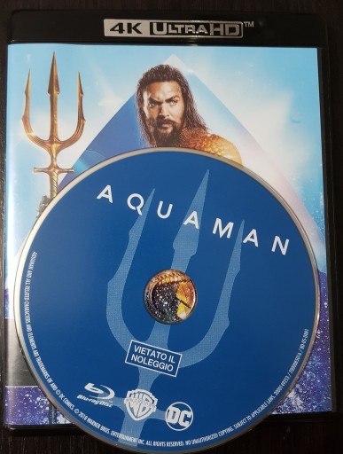 Zdjęcie oferty: Aquaman Blu-ray wersja PL