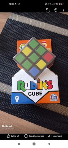 Zdjęcie oferty: Kostka Rubika nowa nietrafiony prezent