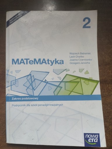 Zdjęcie oferty: Podręcznik do matematyki 