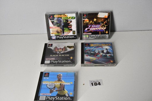 Zdjęcie oferty: Sony PlayStation 1 Zestaw 5(pieciu) gier (184)