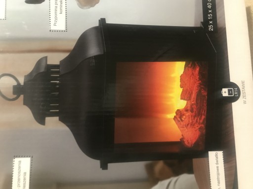 Zdjęcie oferty: Lampion LED kominek