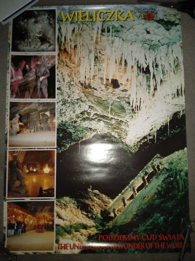 Zdjęcie oferty: plakat kopalnia soli Wieliczka 47cm x 65 cm