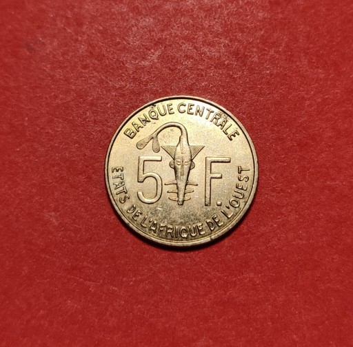 Zdjęcie oferty: Moneta 5 franków 2015, Afryka Zachodnia