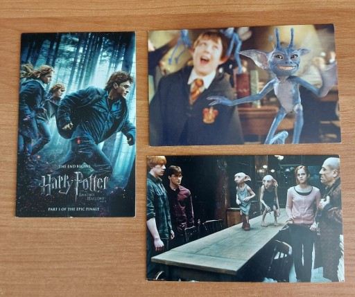 Zdjęcie oferty: Pocztówki Harry Potter