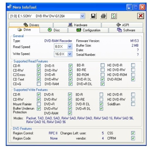Zdjęcie oferty: Nagrywarka DVD/CD wewnętrzna Sony DW-G120A jak nowa z plombami