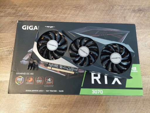 Zdjęcie oferty: Karta Graficzna Gigabyte RTX 3070 Gaming OC 8GB