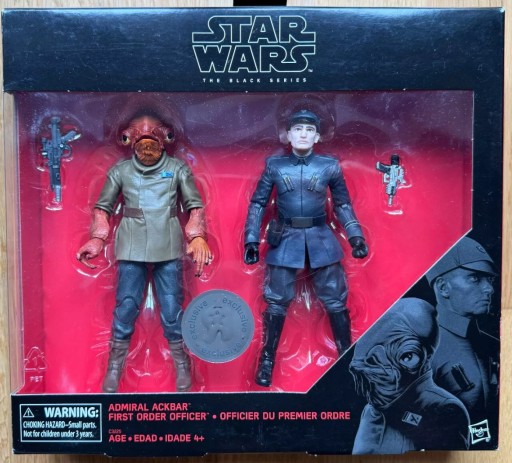 Zdjęcie oferty: Star Wars Black Series Admiral Ackbar And Officer