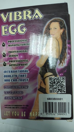 Zdjęcie oferty: Zabawka erotyczna wibrujące jajko