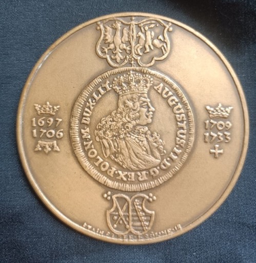 Zdjęcie oferty: August II Seria Królewska, medal