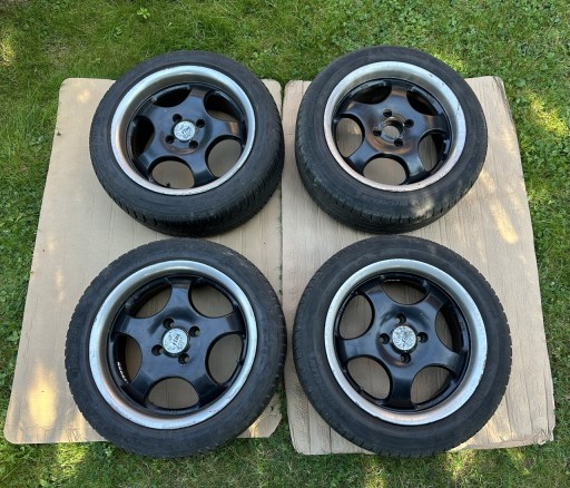 Zdjęcie oferty: Felgi Aluminiowe Rial 15” 4x100 72/ 57.1 7J ze śladami użytkowania