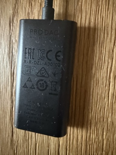 Zdjęcie oferty: Logitech PRO DAC – oryginalna karta dźwiękowa USB do słuch. Logitech G Pro