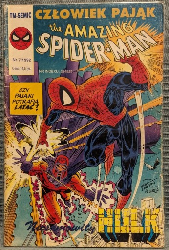 Zdjęcie oferty: Amazing Spider-man 7/1992 TM-Semic