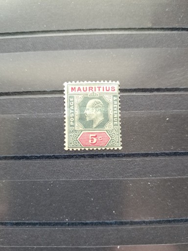 Zdjęcie oferty: Mauritius SG 185* 5c czysty KE VII 1910r