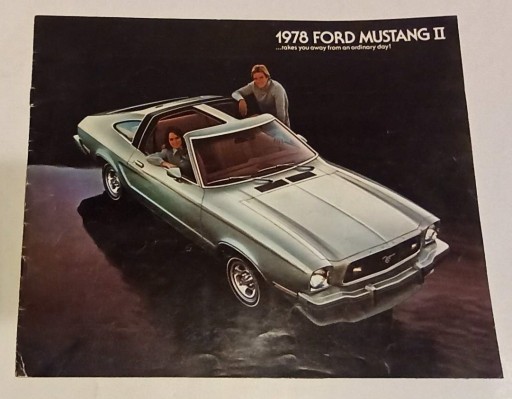 Zdjęcie oferty: 1978 Ford Mustang II prospekt