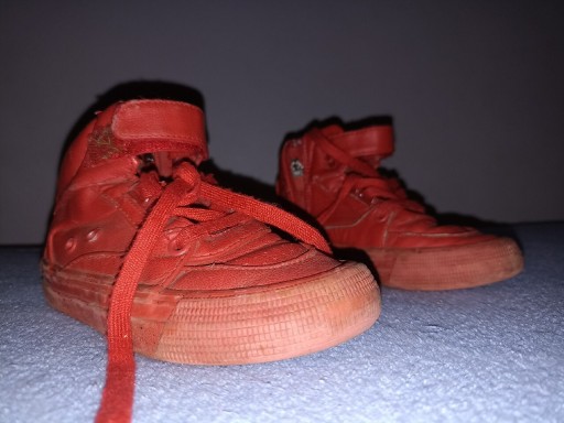 Zdjęcie oferty:  wysokie buty czerwone
