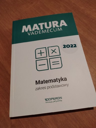 Zdjęcie oferty: Matura Vademecum 2022 Matematyka zakres podstawowy