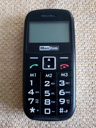 Zdjęcie oferty:   Telefon MaxCom MM350BB - uszkodzony