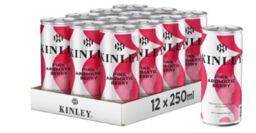 Zdjęcie oferty: Kinley Pink Aromatic  Berry 250 ml 